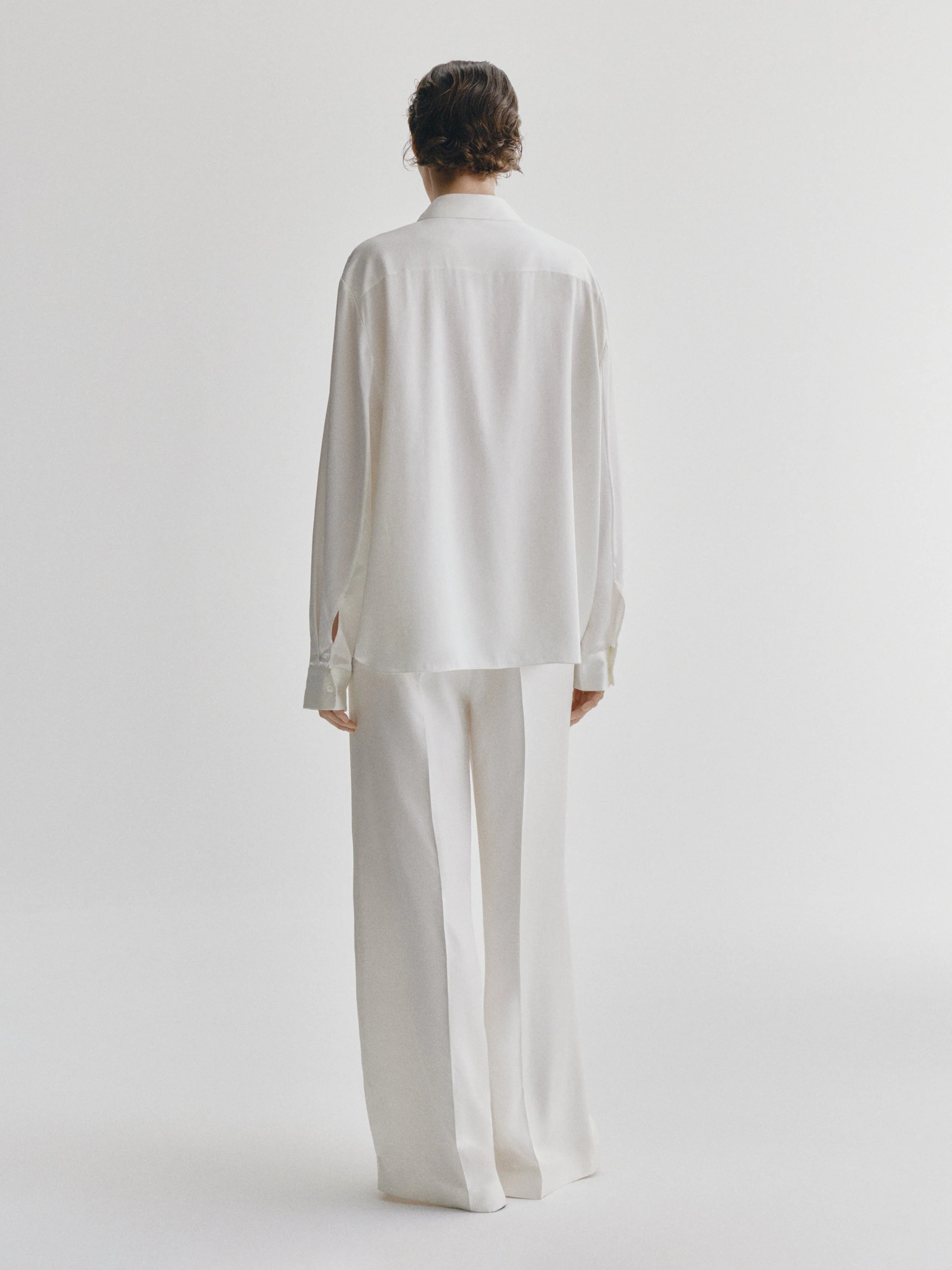 Tailored Wide Leg Trousers - Image 5